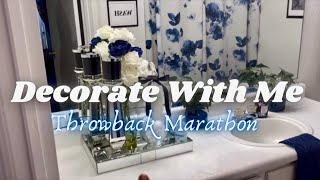 Decorate With Me  Bathroom Edition • Apartment Living • Cleaning • Throwback Marathon