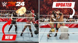 WWE 2K24 10 More Amazing New & Returning Features New Gameplay