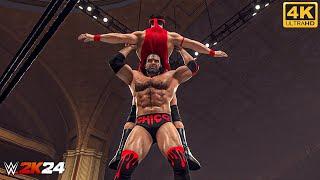 WWE 2K24 - Scott Hall vs. Duke Hudson - Match at ECW  PC 4K60