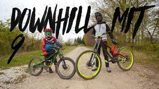 Downhill mit dem neunjährigen Johann Schumacher im Trailpark Mehring