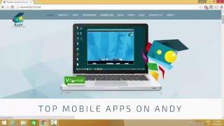 How To Install Andy Android Emulator On Windows 10  Windows 8