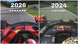 Can the 2026 F1 CAR 𝗕𝗘𝗔𝗧 Verstappens POLE TIME IN AUSTRIA?