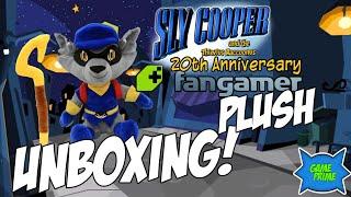 Sly Cooper Fangamer 20th Anniversary Plush Unboxing