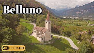 Italy 4K Video Ultra HD 60 FPS “Belluno” The Beautiful Country Drone Video