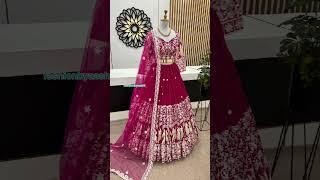 Latest Partywear designer Lehenga design #2023 #lehengacholi #new #2024 #shorts