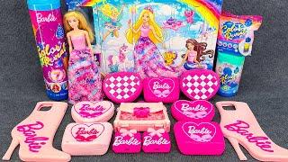 74 Minutes Satisfying with Unboxing Barbie Playset Disney Toys Collection ASMR  Review Toys