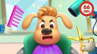 Sheriff Labradors New Haircut  Good Habits  Cartoons for Kids