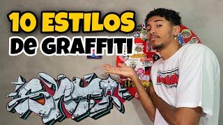 10 ESTILOS DE GRAFFITI PARA QUEM ESTÁ QUERENDO ESCOLHER O SEU 