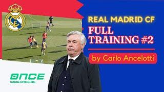 Real Madrid CF - full training #2 by Carlo Ancelotti