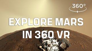 Explore Mars in 360 VR  Mars Curiosity Rover and Mars Perseverance Rover 360 Panoramas