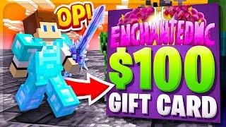 I HAD THE *RICHEST* SOTW ON MY *NEW* SERVER $$$  Minecraft Dungeons  EnchantedMC EP #1