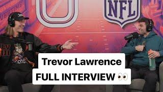 TREVOR LAWRENCE on his hobbies OUTSIDE of football and adjusting to life in the NFL ️
