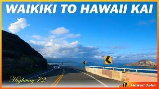 Waikiki to Hawaii Kai  Southeast Shore of Oahu ️ Makapuu Hawaii 4K Driving