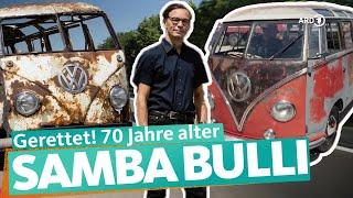 Samba Bulli von 1951 VW T1 restauriert in 5 Jahren  ARD Reisen