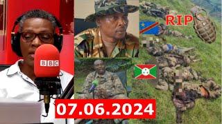 AMAKURU YA #BBC #GAHUZA 07.06.2024 #CONGO #BURUNDI #RWANDA #CONGO #NAYAVURWA KWISI