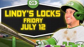 MLB Picks for EVERY Game Friday 712  Best MLB Bets & Predictions  Lindys Locks