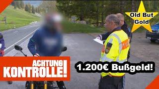 149 kmh bei erlaubten 80 Motorradfahrer muss ZAHLEN OLD BUT GOLD Kabel Eins  Achtung Kontrolle