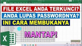 Cara Membuka Lembar Kerja Excel Yang Terkunci Tanpa Kata Sandi