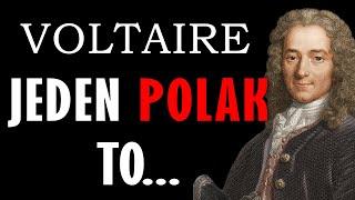 VOLTAIRE NAJWSPANIALSZE CYTATY  SŁOWO FILOZOFA