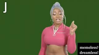 MeganTheeStallion sings her ABC’s but without explanation