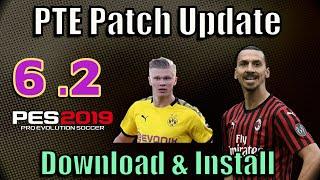 PES 2019 PTE Patch 6.2 Winter transfers 2020  Unofficial by Del Choc