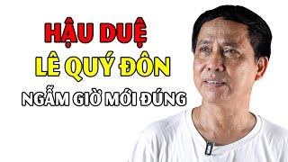 Hậu duệ Lê Quý Đôn - sau 200 năm càng ngẫm càng chứng minh sự lỗi lạc vượt thời gian của cụ #hnp