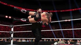 WWE 2K16 gameplay Finn Bálor vs. Kevin Owens