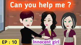 Innocent girl part 10  English stories  Learn English  Animated stories  English animation