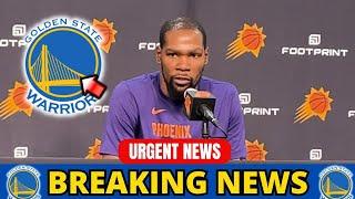 END OF THE NOVEL KEVIN DURANT ANNOUNCED ON WARRIORS IT JUST HAPPENED WARRIORS NEWS