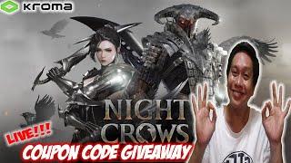 LIVE Night Crows Guild Boss  Coupon Code Giveaway