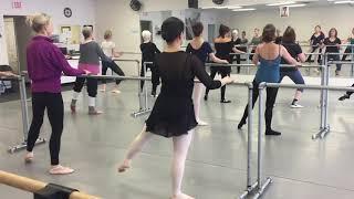 Adult Ballet Beginners 2 once again today