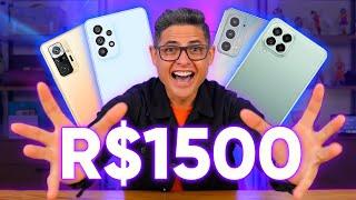 TOP 4 SMARTPHONES NA FAIXA DE R$1500 REAIS PARA COMPRAR NESSA BLACK FRIDAY 2022