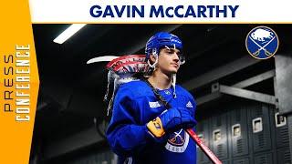 Ive Gotten Bigger Stronger and Faster  Gavin McCarthy On His Development  Buffalo Sabres