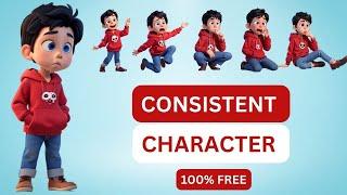 Create Consistent Characters for FREE NO Dalle-3 NO Midjourney AI NO Leonardo AI