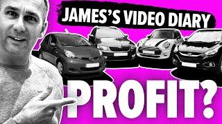 How much PROFIT from selling cars?  James Video Diary  AI Car Dealership Project Ep.18