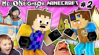 MINECRAFT HELLO NEIGHBOR & HIS BROTHER FIGHT 4 Basement Key FGTEEV Scary Roleplay Games for Kids #2