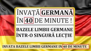 Invata Germana  BAZELE limbii germane intr-o singura lectie