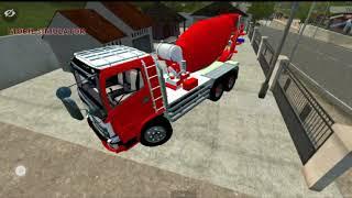 TRUK MOLEN MELINTAS REL KRETA API GAMEPLAY BUSSID.