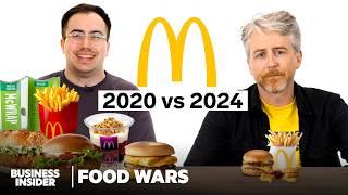 US vs UK McDonald’s 2020 vs 2024  Food Wars  Insider Food