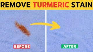 Best Way to Remove Turmeric Stains from Carpet at home with Baking Soda