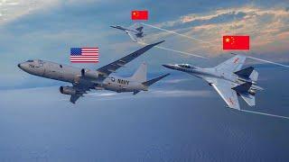 Chinese Fighter Jets INTERCEPT US Navy Patrol in South China Sea Then THIS Happened...