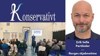 Partileder Erik Selle Konservativt – Norges skjebnetime – FLS Bonusepisode