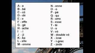 Learn French - Lesson 2  Do you know the French Alphabet?