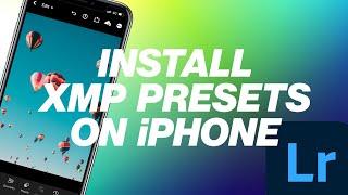 How to Install XMP presets in Lightroom Mobile WITHOUT an Adobe Subscription Not DNG... Finally