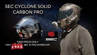 MURANG CARBON HELMET NG SEC  RYDEwithRY  “ SEC CYCLONE “