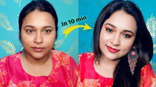 10 Min Simple Valentines Day Makeup Tutorial