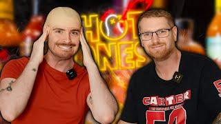 taking on the WINGS OF DEATH with my DAD  Hot Ones Parody