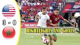 USA vs Morocco 3-0 All Goals & Highlights 2022