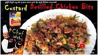 Custard - Devilled Chicken Bite - {Chef With MAL}