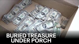 Man discovers more than $2000 in cash from 1934 hidden under his porch